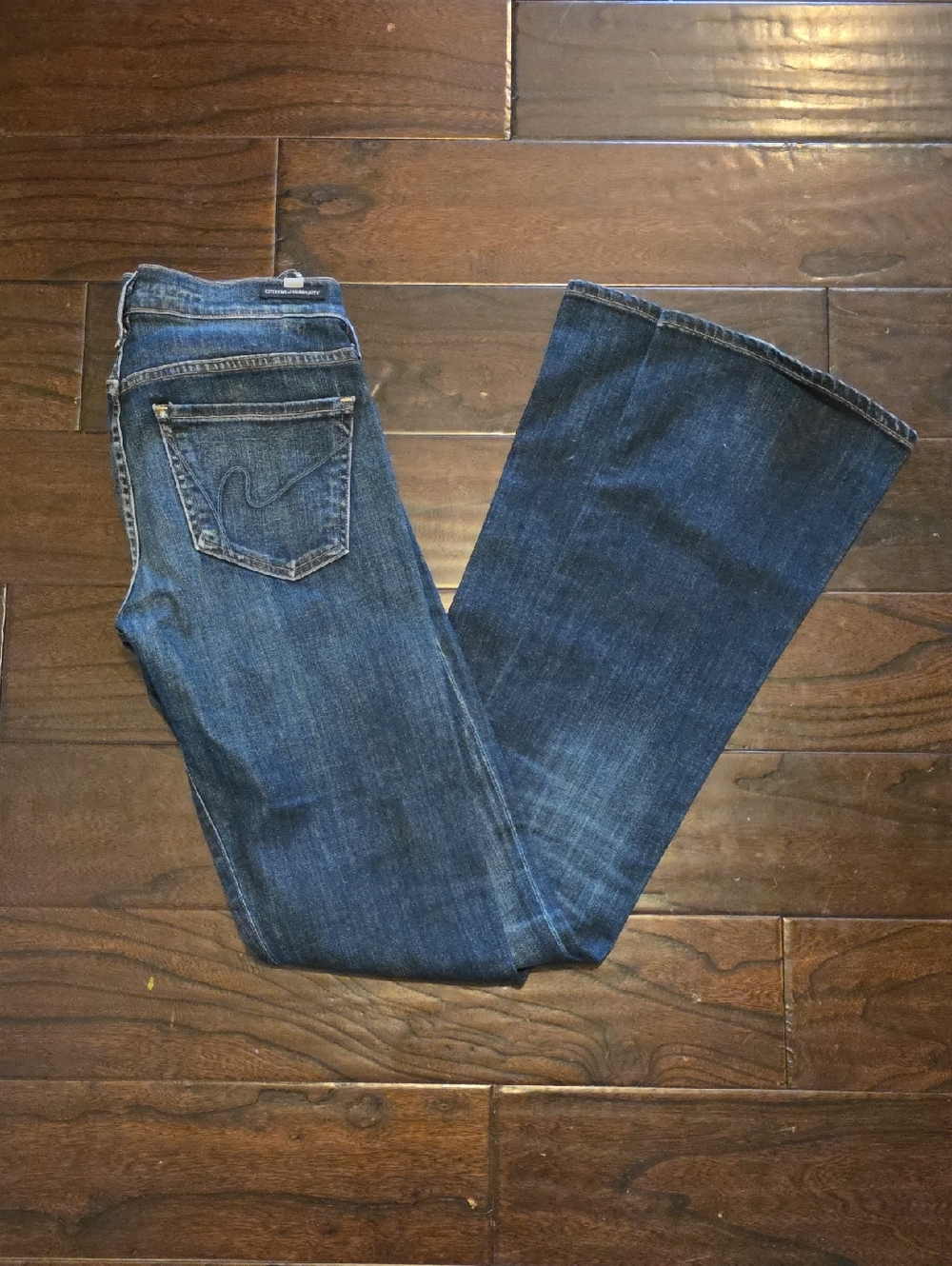 Citizens Of Humanity Emannuelle Slim Boot Jeans Size 27 Dark Wash